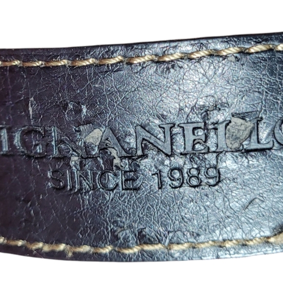 Vintage Women Leather Black Purse By Tignanello/Women Designer Purses/ Women Lea - Picture 8 of 8